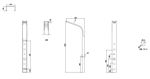 Imagen de Columna De Ducha Escocesa Acero Inoxidable - S9775