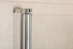 Imagen de Mampara Rebatible 80x140 Cristal Transparente