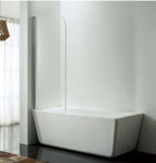 Imagen de Mampara Rebatible 80x140 Cristal Transparente