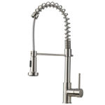 Imagen de Griferia Monocomando Cocina Duchador Acero Inoxidable - L80110