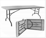 Imagen de Mesa Plegable Catering Camping Tipo Maletín Valija 1.80 M