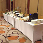 Imagen de Mesa Plegable Catering Camping Tipo Maletín Valija 1.80 M
