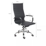 Imagen de Sillon Ejecutivo Gerencial Alto Aluminio  Oficina - 13