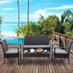 Imagen de Juego de living para jardín rattan - LG3110