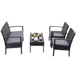 Imagen de Juego de living para jardín rattan - LG3110