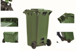Imagen de Contenedor residuos 240lts c/ruedas  - Tacho basura c/tapa