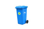 Imagen de Contenedor residuos 120lts c/ruedas  - Tacho basura c/tapa