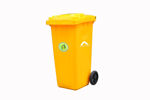 Imagen de Contenedor residuos 120lts c/ruedas  - Tacho basura c/tapa