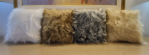 Imagen de Almohadones Piel Pelo Largo 40x40 Con Relleno Soft
