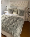 Imagen de Almohadones Piel Pelo Largo 40x40 Con Relleno Soft